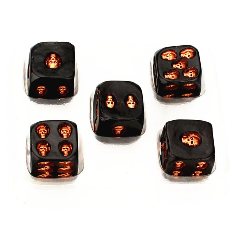 Resin Skull Dice Set (5pcs) Resin Skull Dice Set (5pcs)