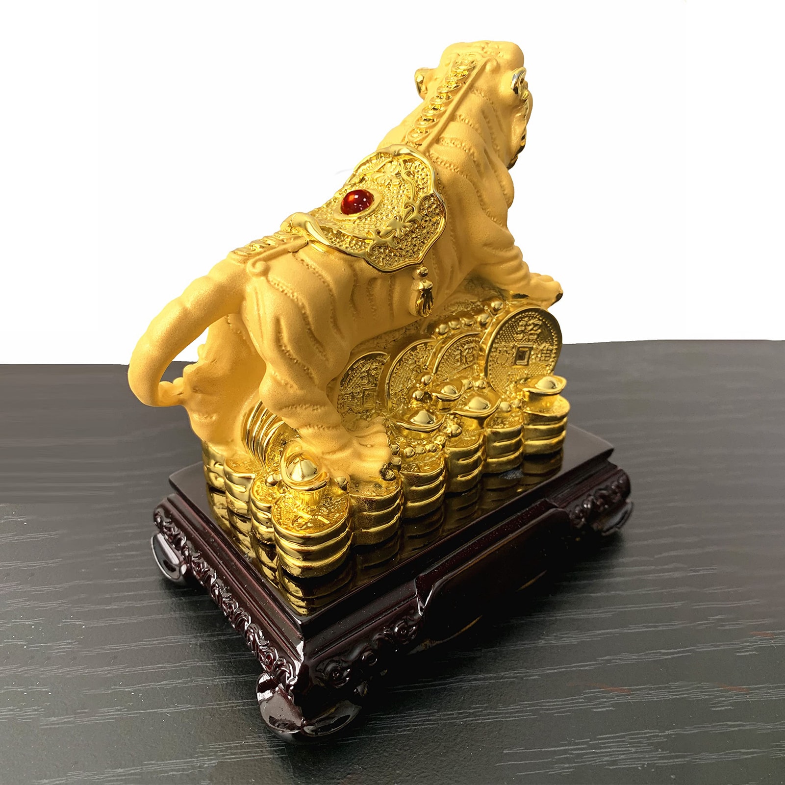 Resin Tiger Figurine Feng Shui Decor Resin Tiger Figurine Feng Shui Decor