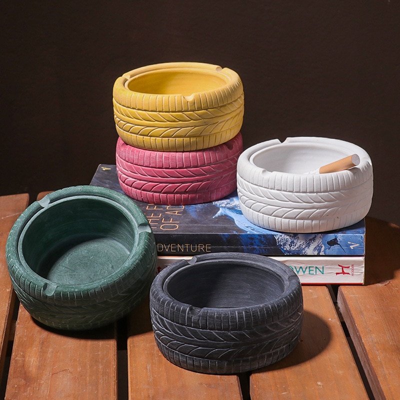 Resin Tire Ash Tray