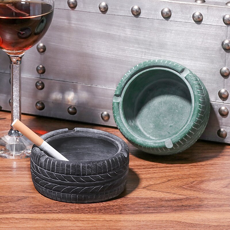 Resin Tire Ash Tray