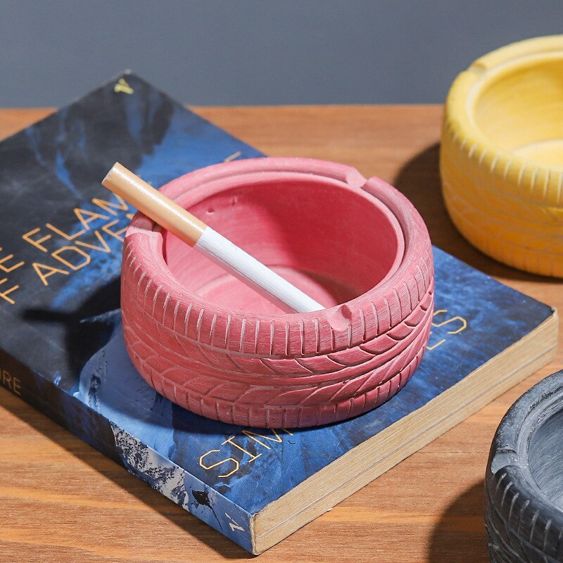 Resin Tire Ash Tray