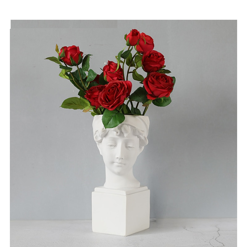 Resin Vintage Head Vase