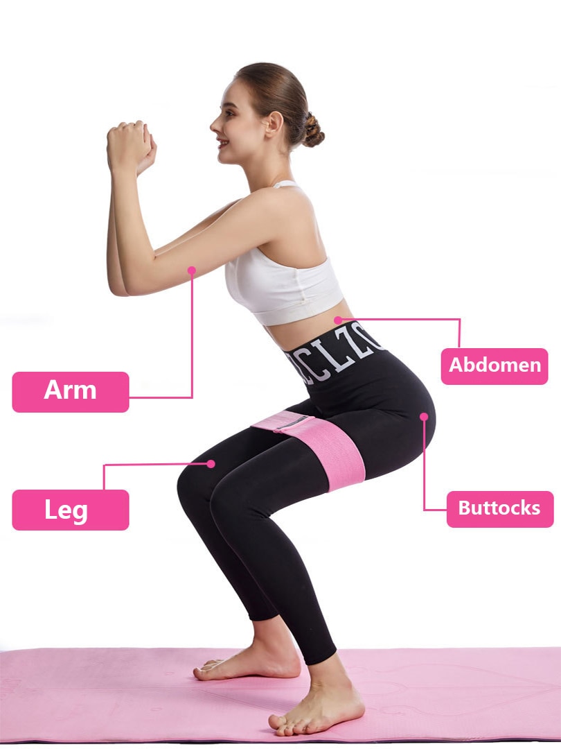 Resistance Training Fabric Workout Band Resistance Training Fabric Workout Band