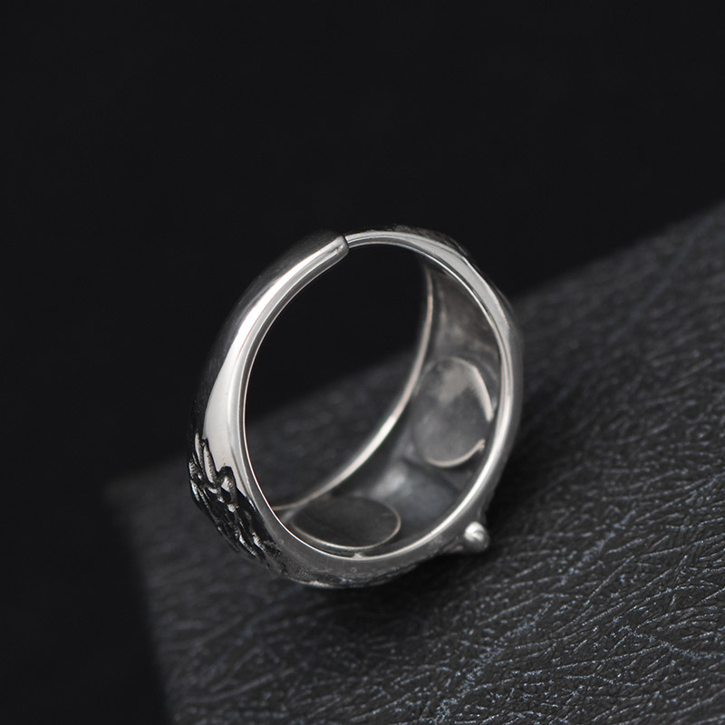 Resizable Multicolor Owl Eye Ring