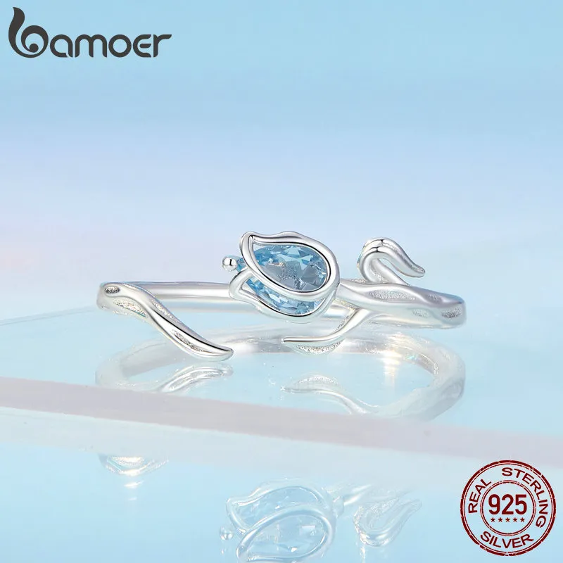 Resizable Sterling Silver Tulip Ring Resizable Sterling Silver Tulip Ring