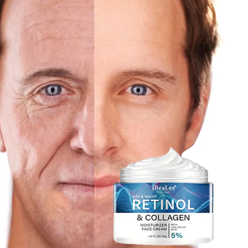 Retinol Face Cream Facial Anti Aging Care Firming Skin Reduce Neck Wrinkles Efficient Moisturizing Skin Anti Wrinkle