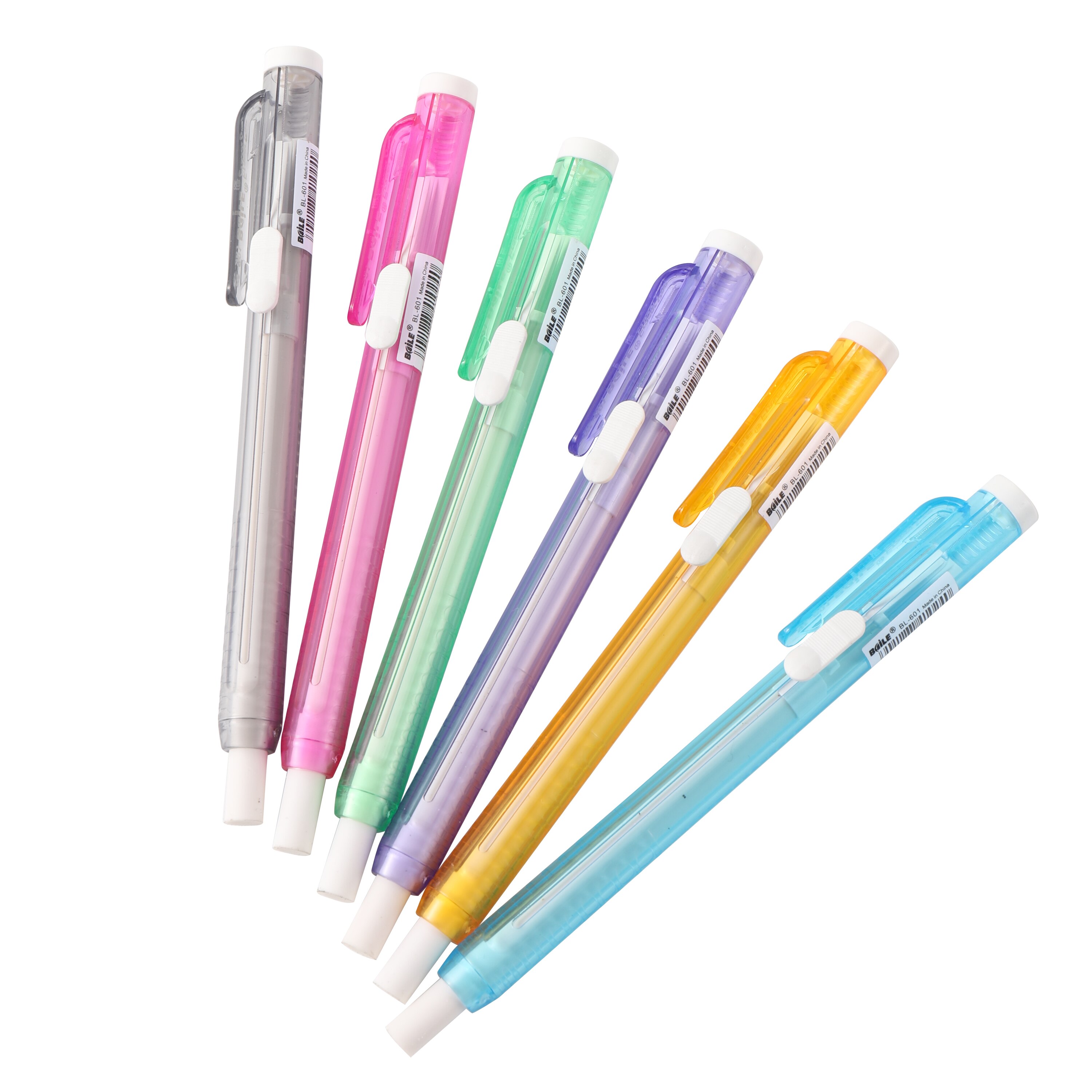 Retractable Eraser Pen Shape Retractable Eraser Pen Shape