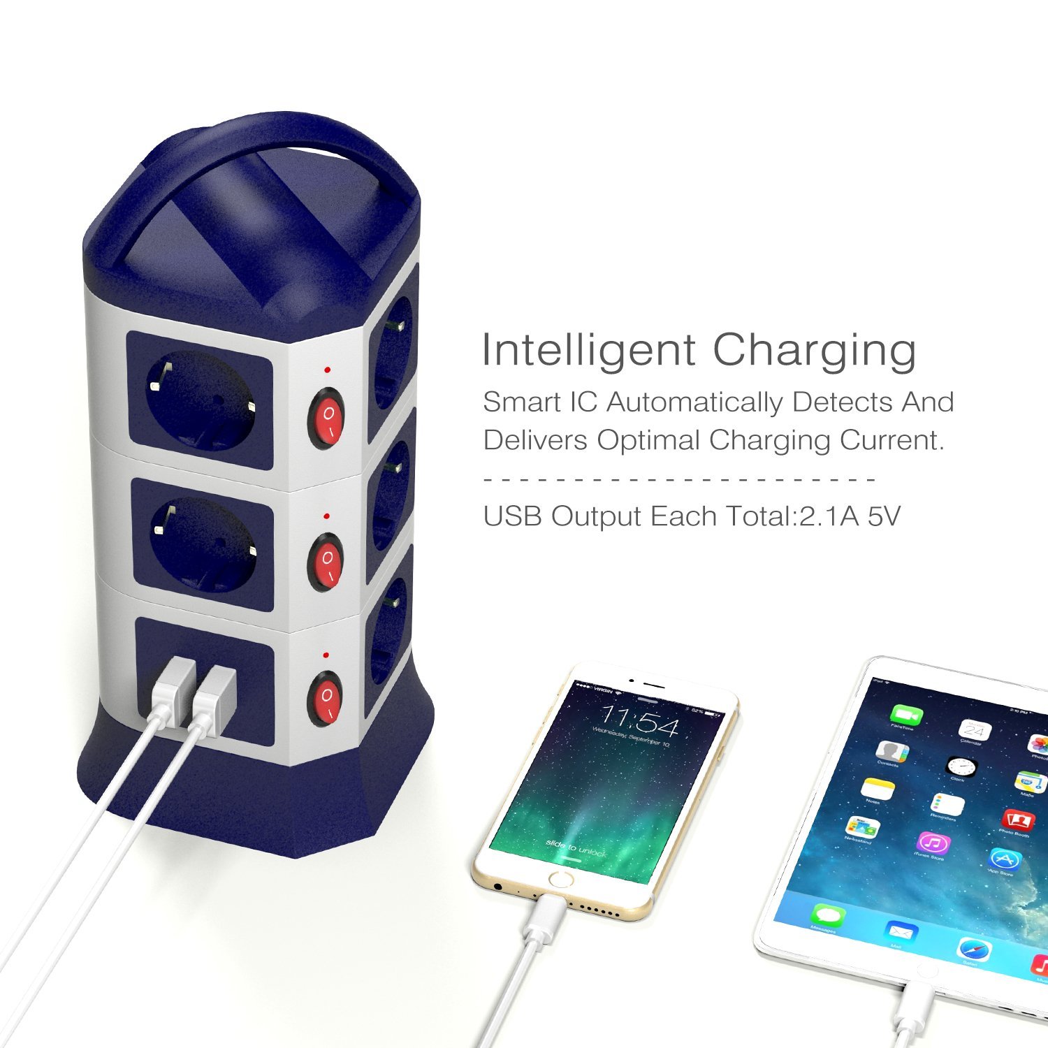 Retractable Extension Cord Multi-Socket Retractable Extension Cord Multi-Socket