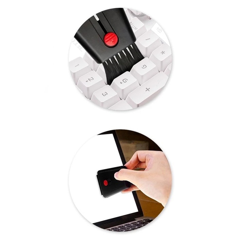 Retractable Keyboard Brush Duster Retractable Keyboard Brush Duster