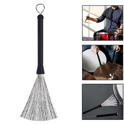 Retractable Metal Wire Drum Brush