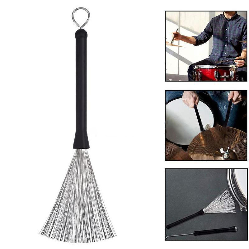 Retractable Metal Wire Drum Brush