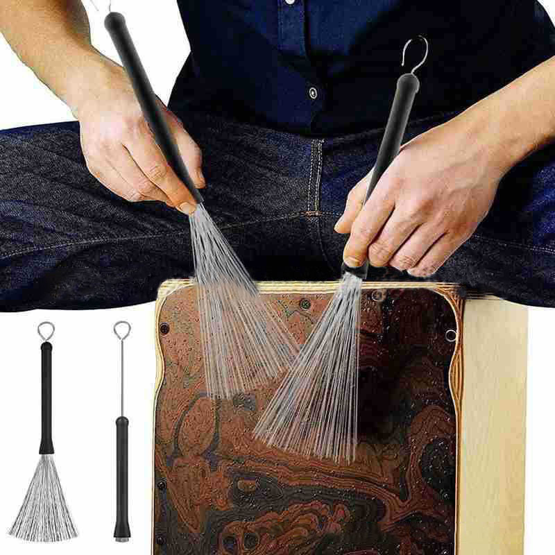 Retractable Metal Wire Drum Brush