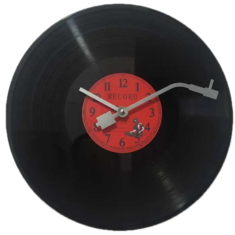 Retro Design Record Wall Clock