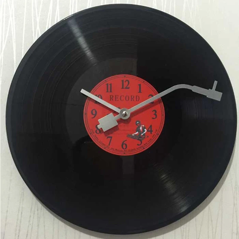 Retro Design Record Wall Clock Retro Design Record Wall Clock