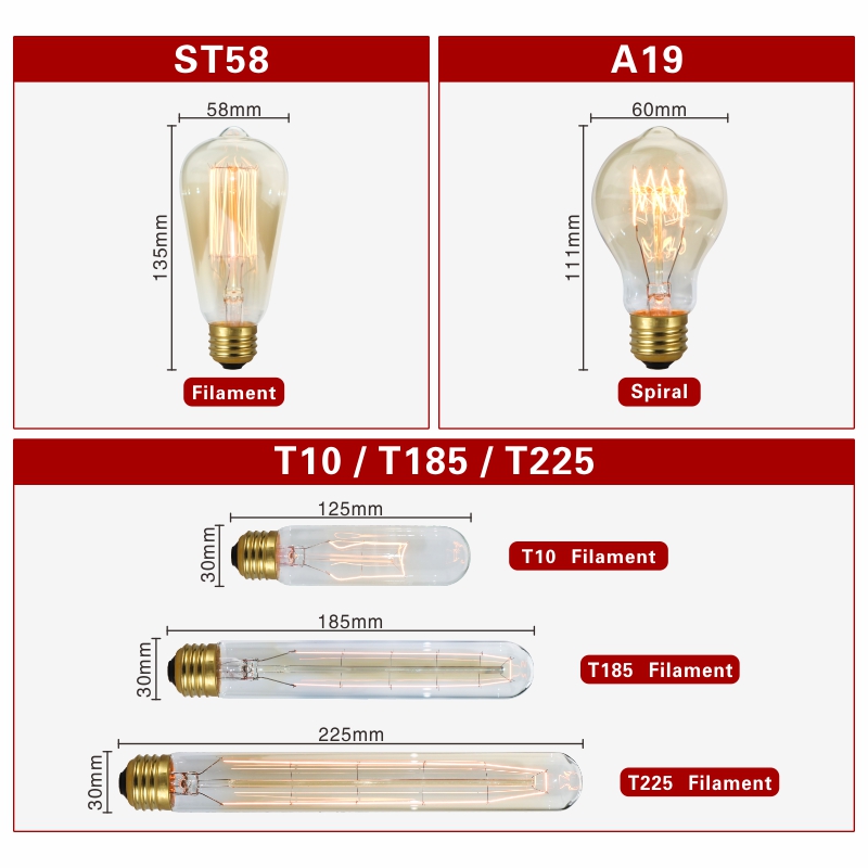 Retro Edison Incandescent Light Bulb Retro Edison Incandescent Light Bulb