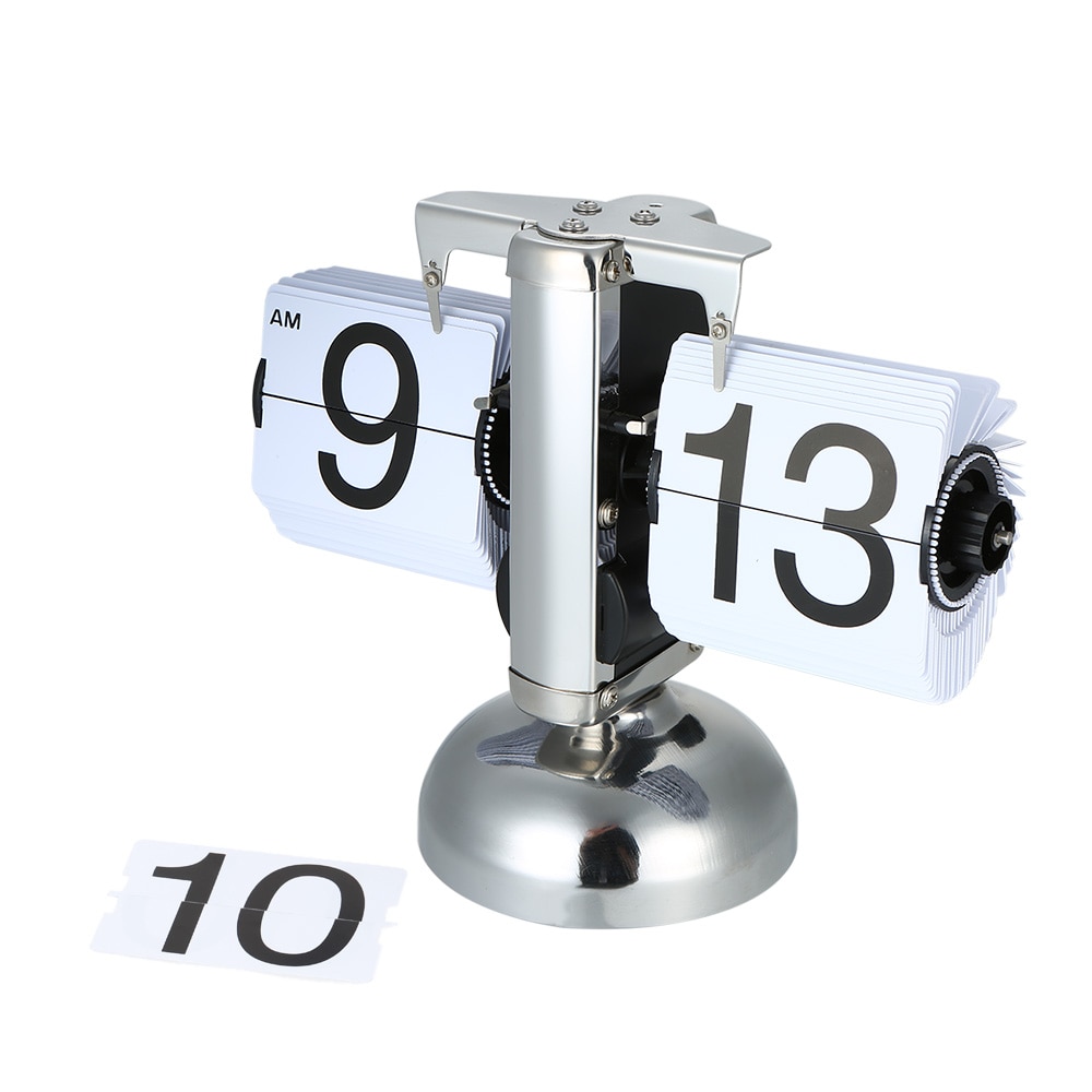 Retro Flip Clock Desk Decor Clock