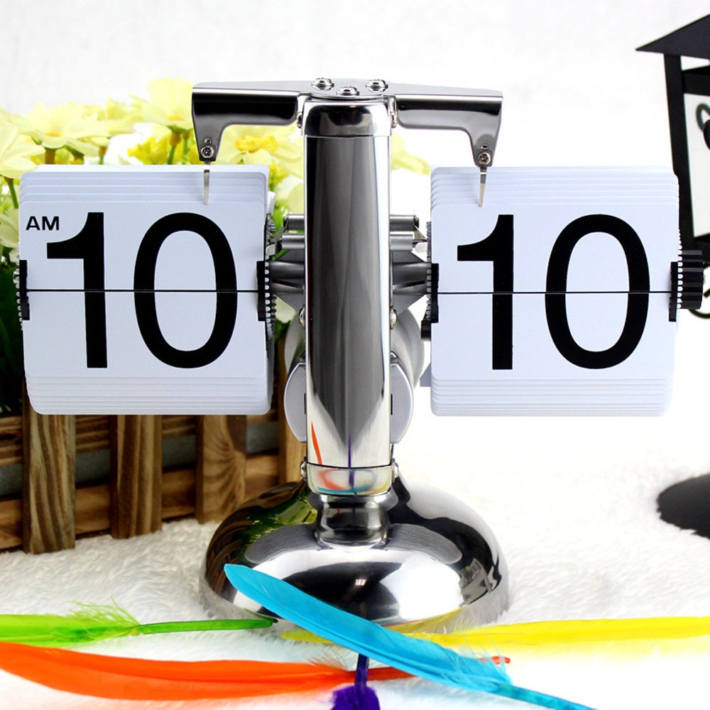 Retro Flip Clock Desk Decor Clock Retro Flip Clock Desk Decor Clock