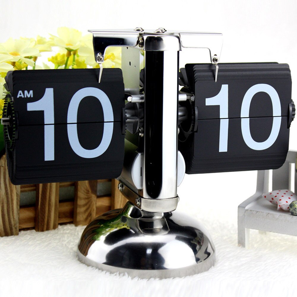 Retro Flip Clock Desk Decor Clock Retro Flip Clock Desk Decor Clock