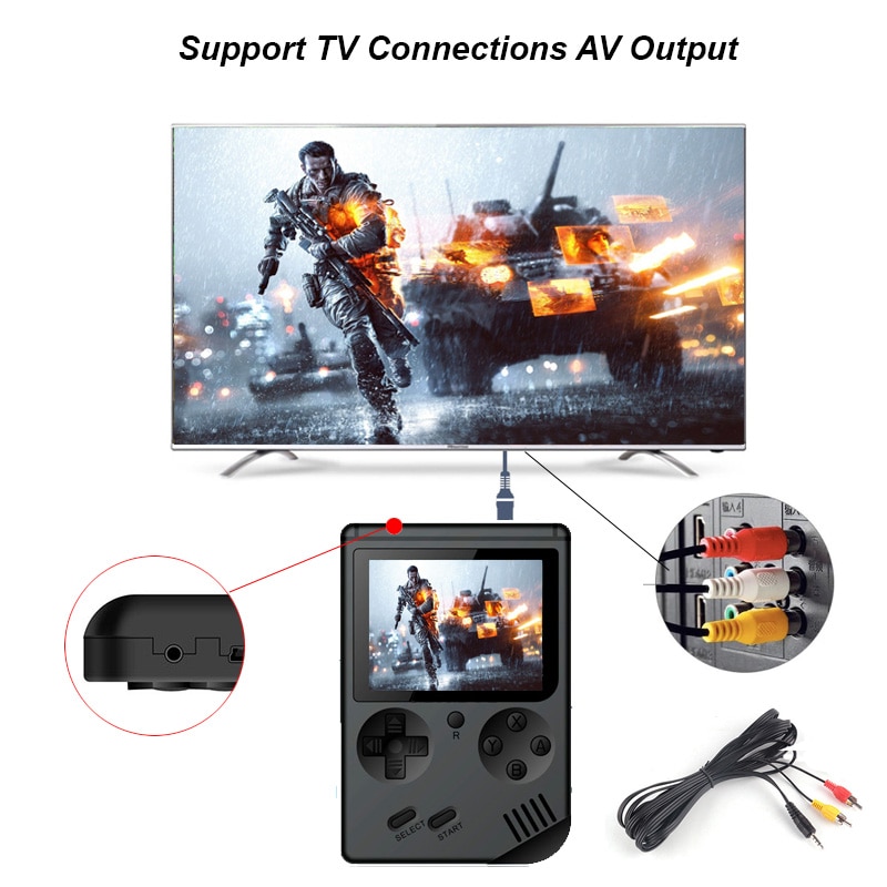 Retro Game Console 8-Bit Pocket Player Retro Game Console 8-Bit Pocket Player