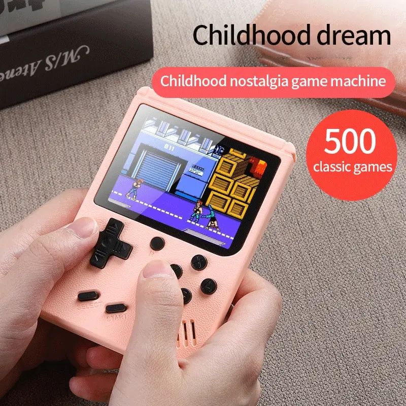 Retro Handheld Game Console Portable Mini Emulator Video Game 8 Bit 3.0 Inch Color LCD Kids Color Game Player Built in Retro Handheld Game Console Portable Mini Emulator Video Game 8 Bit 3.0 Inch Color LCD Kids Color Game Player Built in