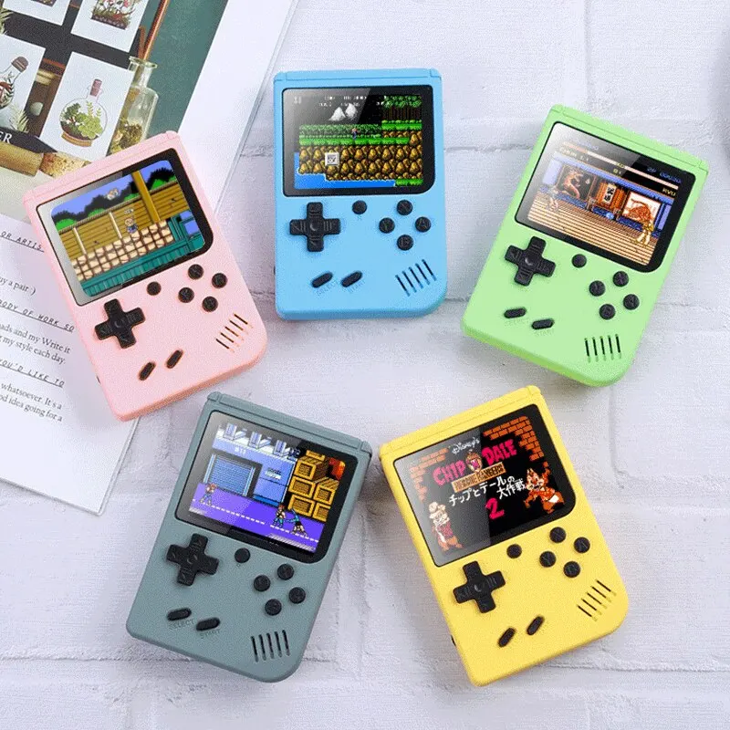 Retro Handheld Game Console Portable Mini Emulator Video Game 8 Bit 3.0 Inch Color LCD Kids Color Game Player Built in Retro Handheld Game Console Portable Mini Emulator Video Game 8 Bit 3.0 Inch Color LCD Kids Color Game Player Built in