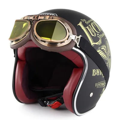 Retro Helmet Motorcycle Headgear Retro Helmet Motorcycle Headgear
