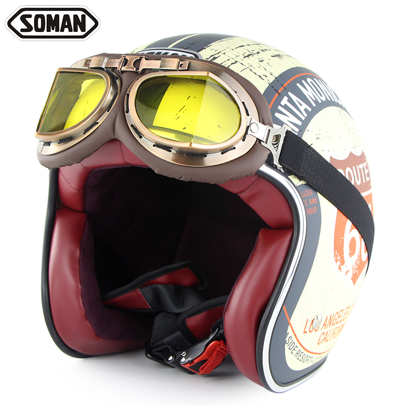 Retro Helmet Motorcycle Headgear Retro Helmet Motorcycle Headgear