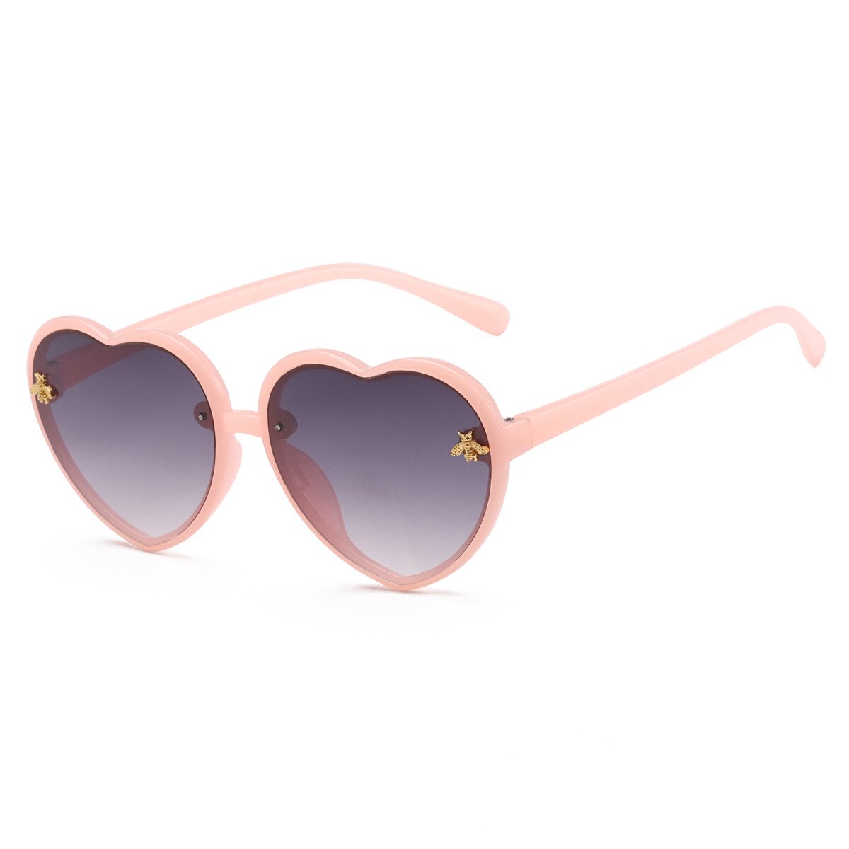 Retro Kids Heart Sunglasses