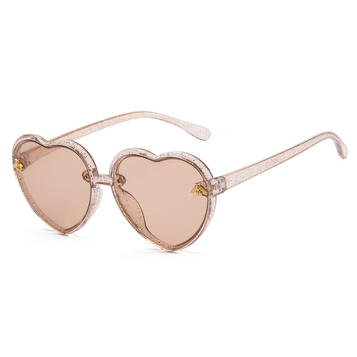 Retro Kids Heart Sunglasses