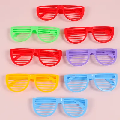Retro Party Shutter Glasses (10Pcs)