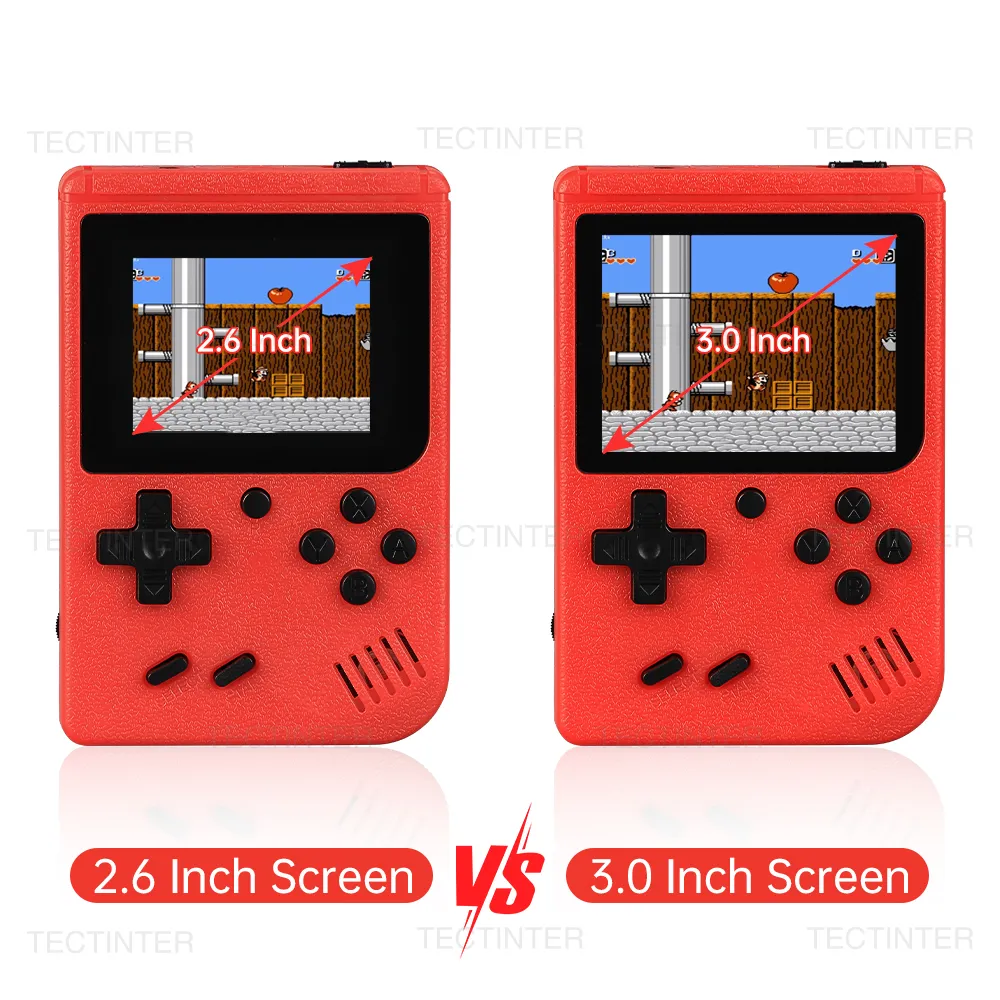 Retro Portable Mini Handheld Video Game Console 8-Bit 3.0 Inch Color LCD Kids Color Game Player Built-in 400 games Retro Portable Mini Handheld Video Game Console 8-Bit 3.0 Inch Color LCD Kids Color Game Player Built-in 400 games