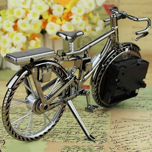 Retro Style Bike Clock Decor Retro Style Bike Clock Decor