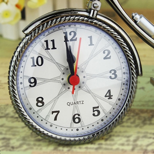 Retro Style Bike Clock Decor Retro Style Bike Clock Decor