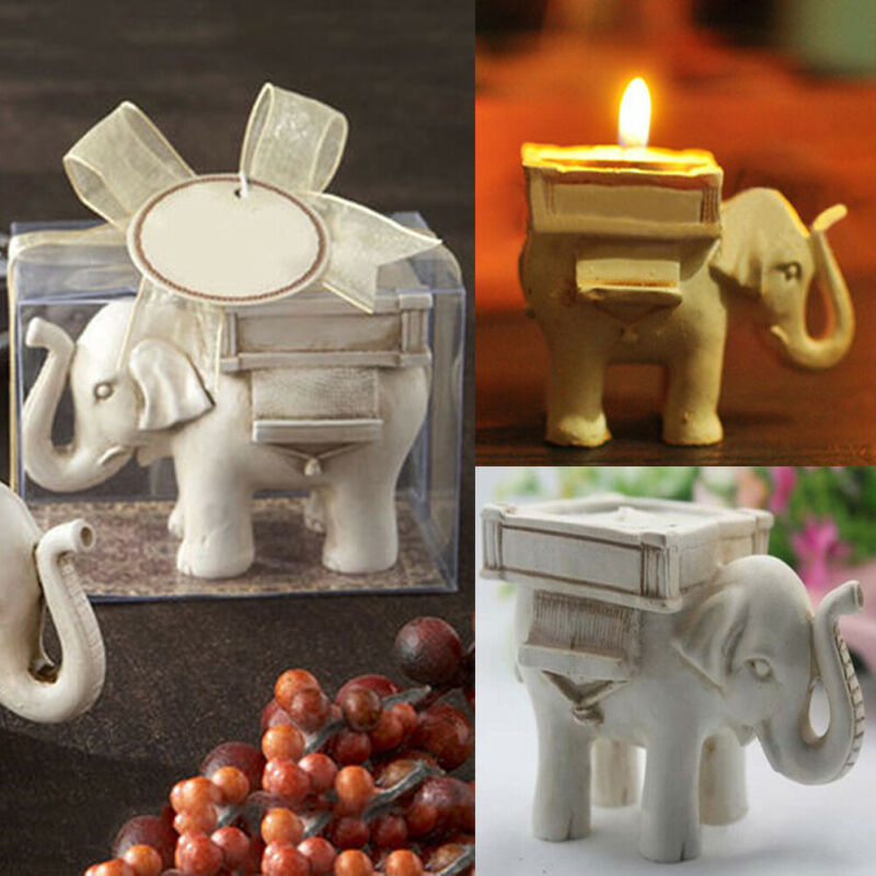 Retro Style Elephant Tea Light Holder