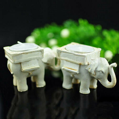 Retro Style Elephant Tea Light Holder