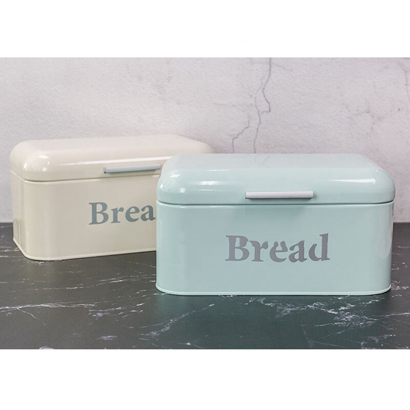 Retro-Style Metal Bread Bin Retro-Style Metal Bread Bin