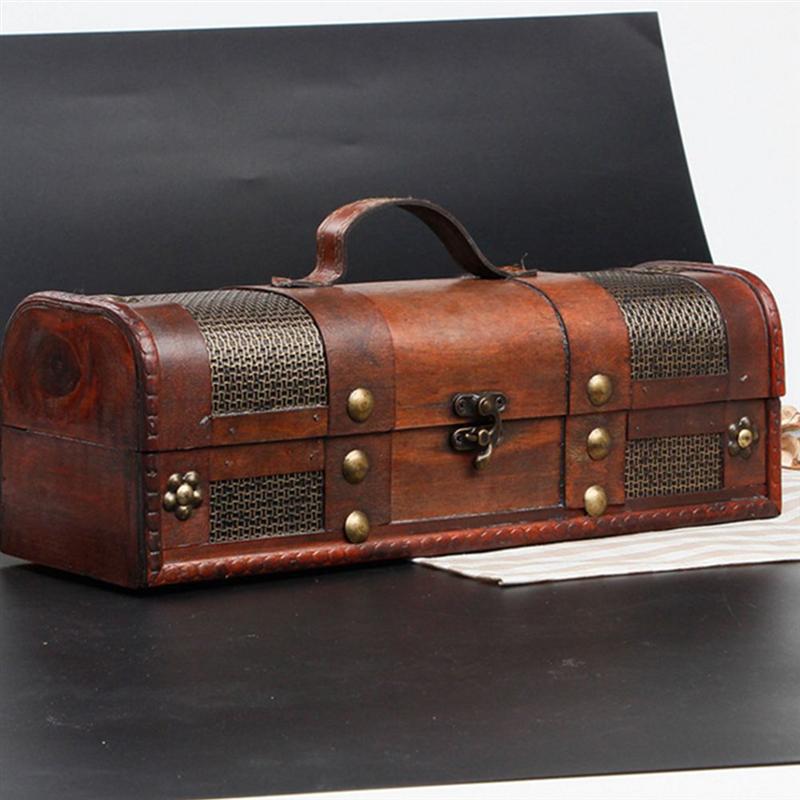 Retro Style Wooden Wine Case Retro Style Wooden Wine Case