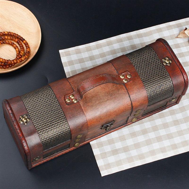 Retro Style Wooden Wine Case Retro Style Wooden Wine Case