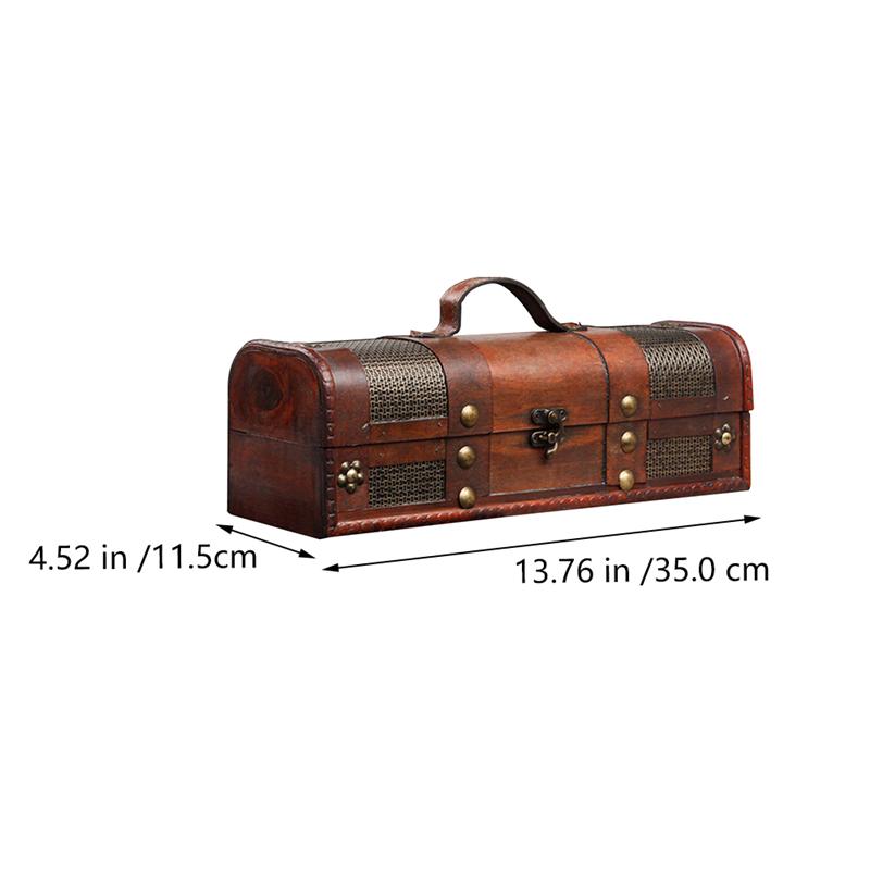 Retro Style Wooden Wine Case Retro Style Wooden Wine Case