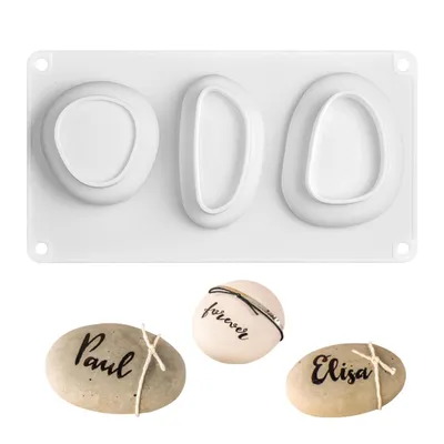 Reusable 3D Silicone Stone Mold