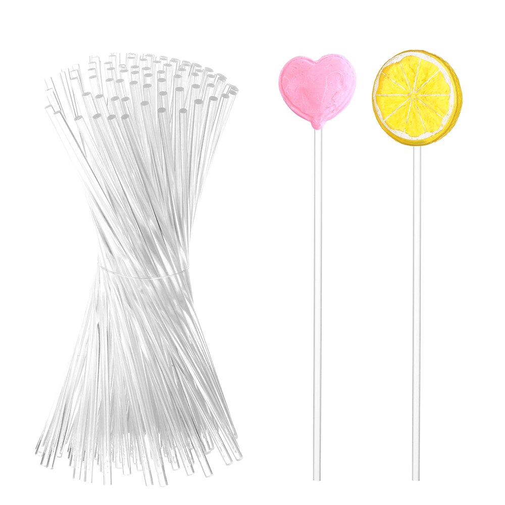 Reusable Acrylic Lollipop Sticks (100 pcs) Reusable Acrylic Lollipop Sticks (100 pcs)