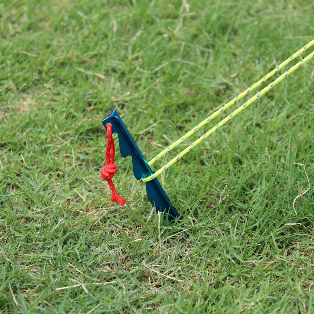 Reusable Aluminum Tent Stakes (10 pcs)