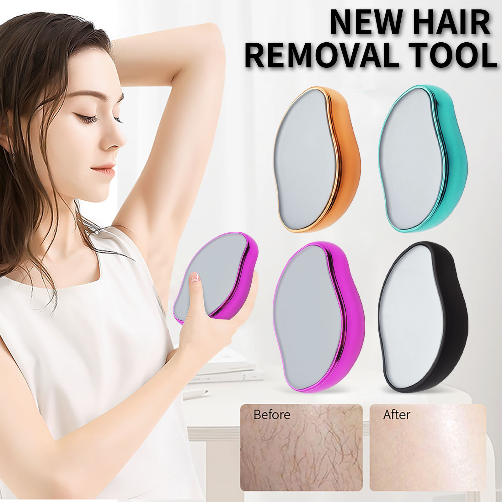 Reusable and Painless Hair Remover Tool