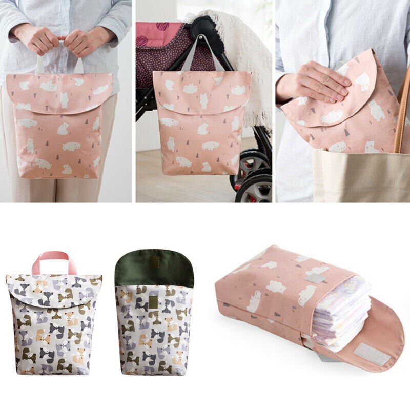 Reusable and Waterproof Nappy Pouch Reusable and Waterproof Nappy Pouch