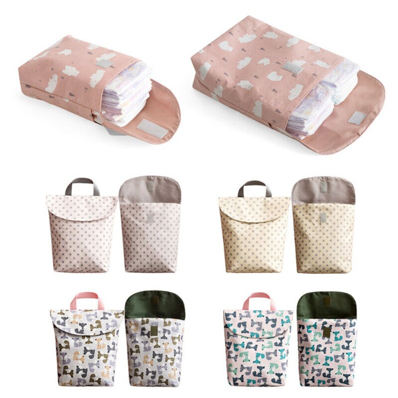 Reusable and Waterproof Nappy Pouch Reusable and Waterproof Nappy Pouch