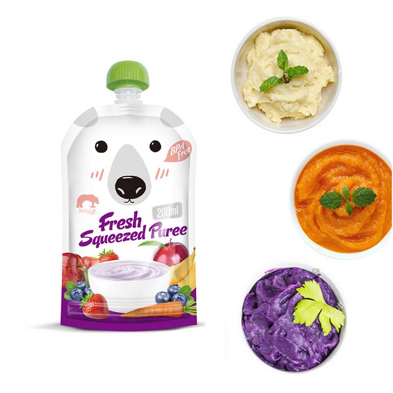 Reusable Baby Food Pouches Feeding Bag (8 pieces) Reusable Baby Food Pouches Feeding Bag (8 pieces)