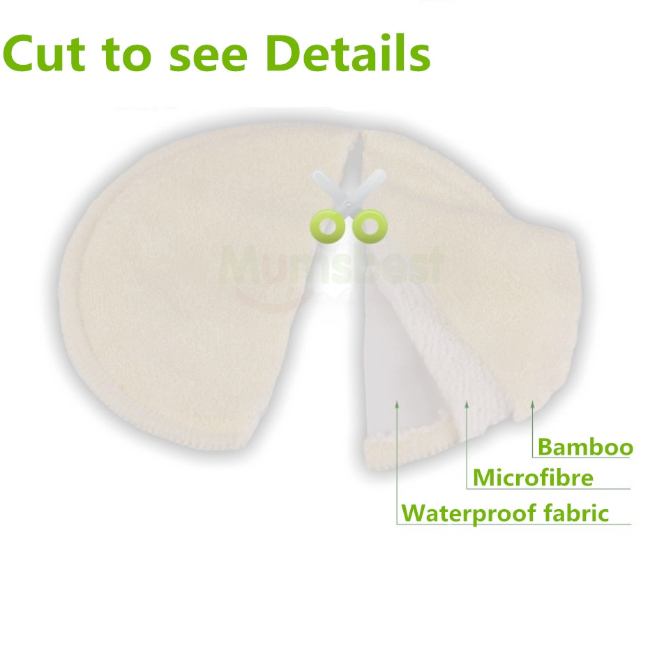 Reusable Bamboo Breast Pads (4pcs) Reusable Bamboo Breast Pads (4pcs)