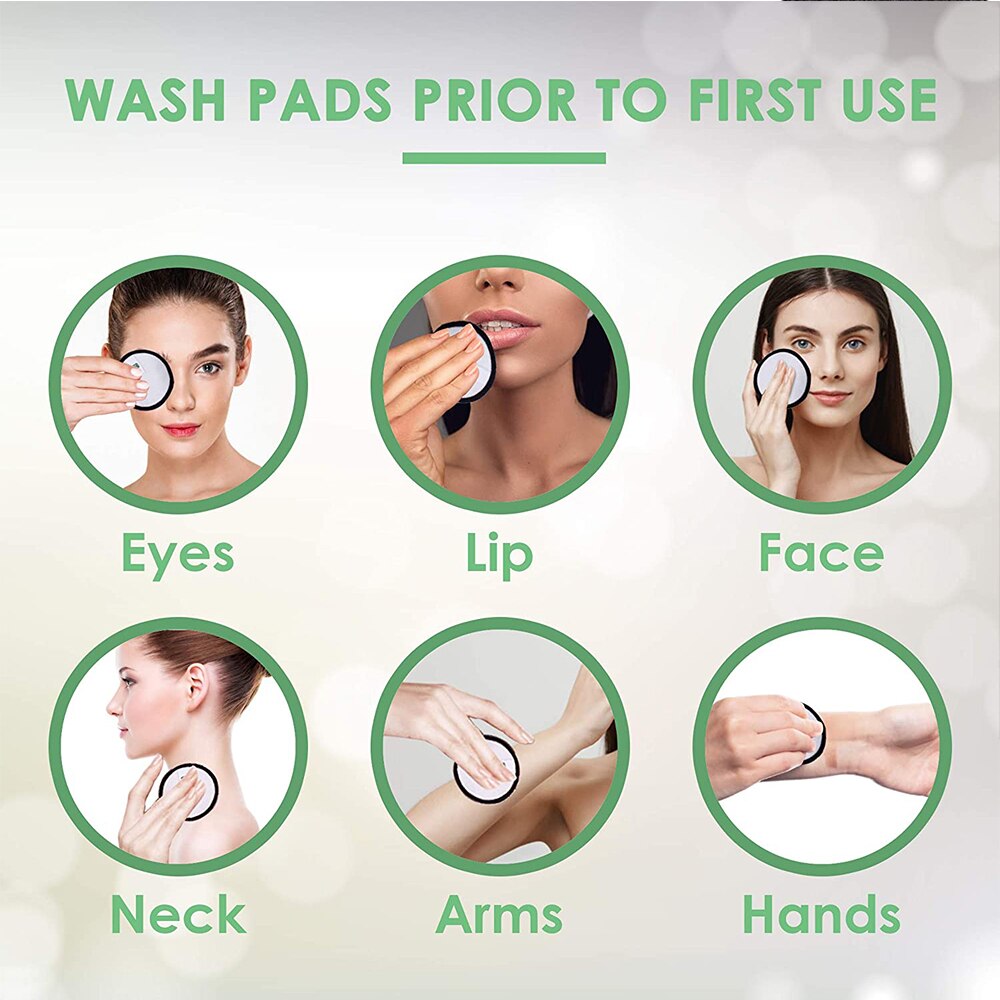 Reusable Bamboo Cotton Pads (16 pcs) Reusable Bamboo Cotton Pads (16 pcs)