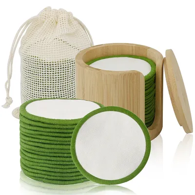 Reusable Bamboo Makeup Remover Pads