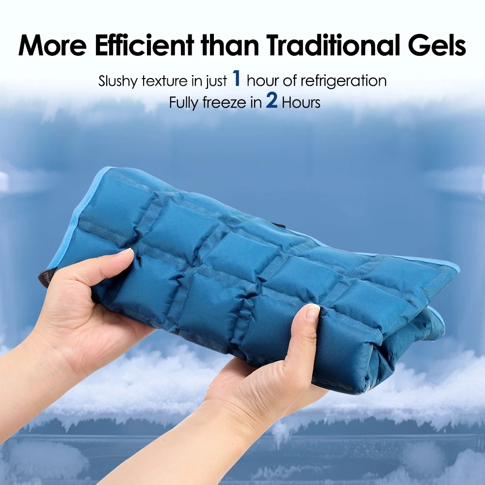 Reusable Big Ice Pack Cold Hot compress Self-Absorbing Water Back Pad for Shoulder Knee Joint Muscle Post-Operative